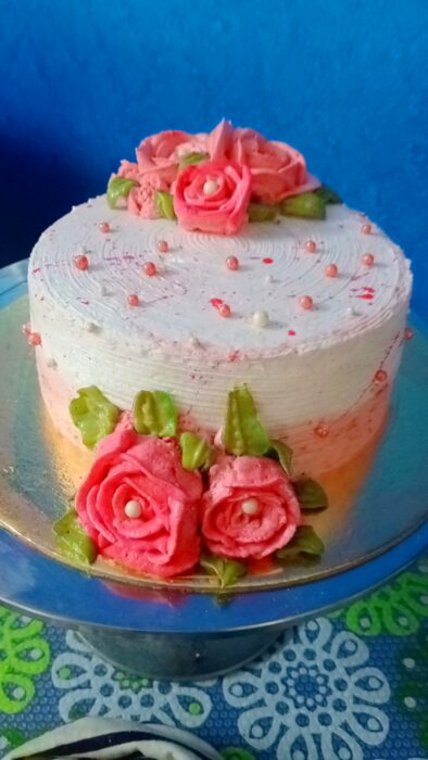 Choco Truffle Berry Cake